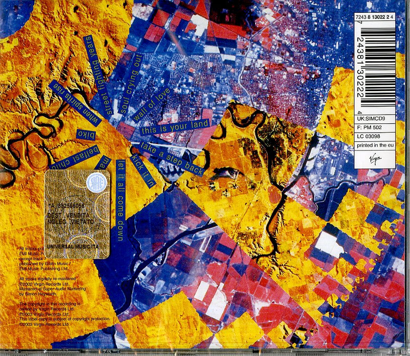 Simple Minds - Street Fighting Years Cd 0724381302224