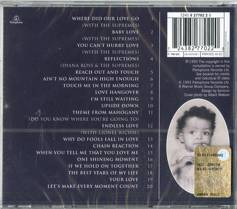 Ross Diana - One Woman/The Ultimate Collection Cd 0724382770220