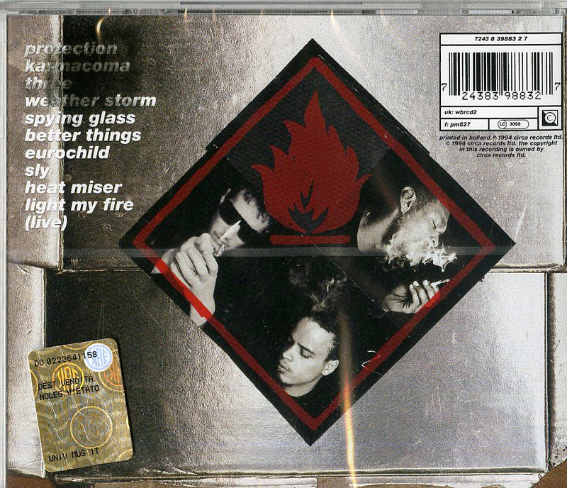 Massive Attack - Protection Cd 0724383988327