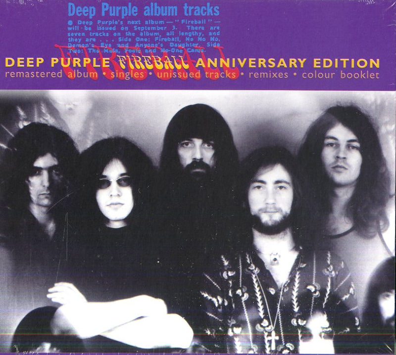 Deep Purple - Fireball (25Th Anniversary) Cd 0724385371127