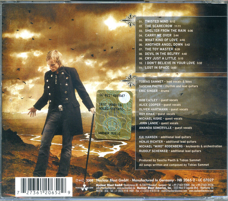 Avantasia - The Scarecrow Cd 0727361206529