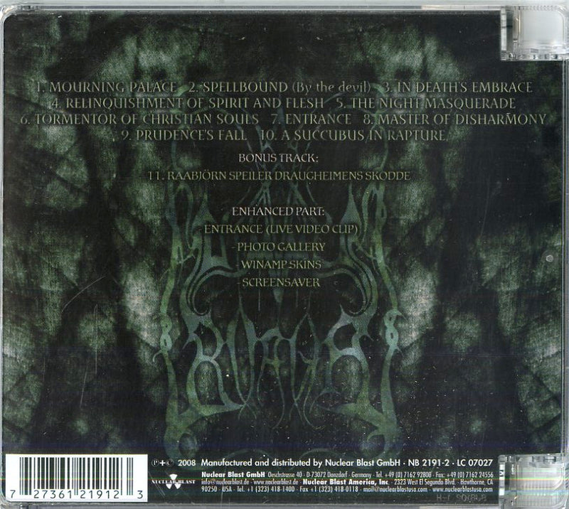 Dimmu Borgir - Enthrone Darkness...(Reloaded Edt.) Cd 0727361219123