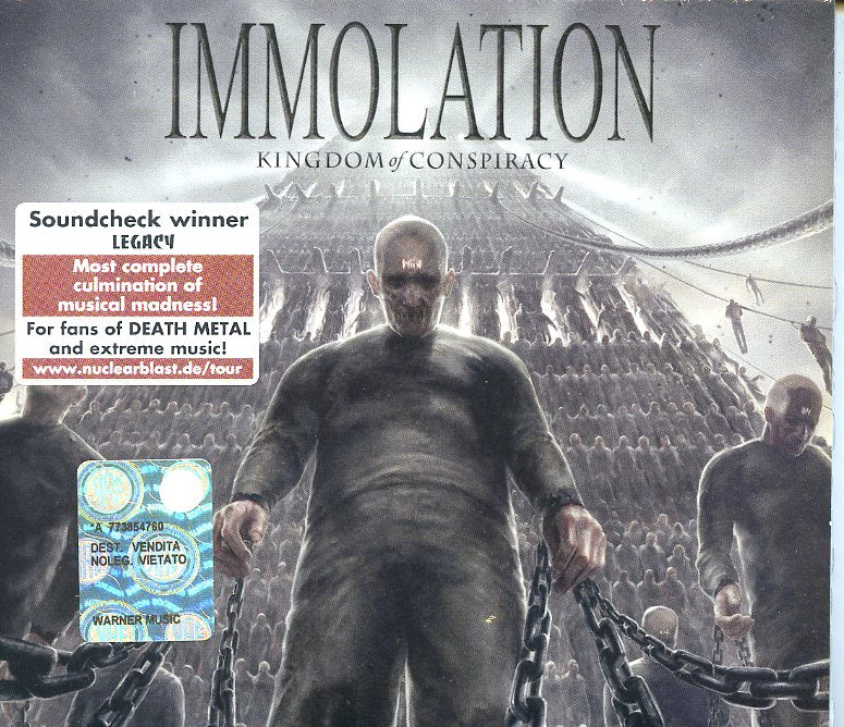 Immolation - Kingdom Of Conspiracy (Digi.Edt.) Cd 0727361295202