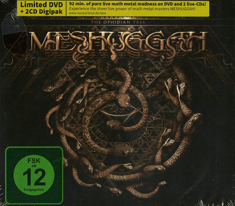 Meshuggah - The Ophidian Trek (2Cd+Dvd Ltd.Edt.) Cd 0727361321840