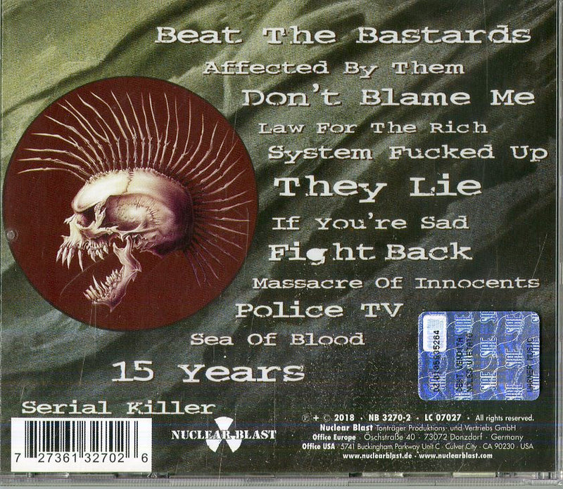 Exploited The - Beat The Bastards Cd 0727361327026