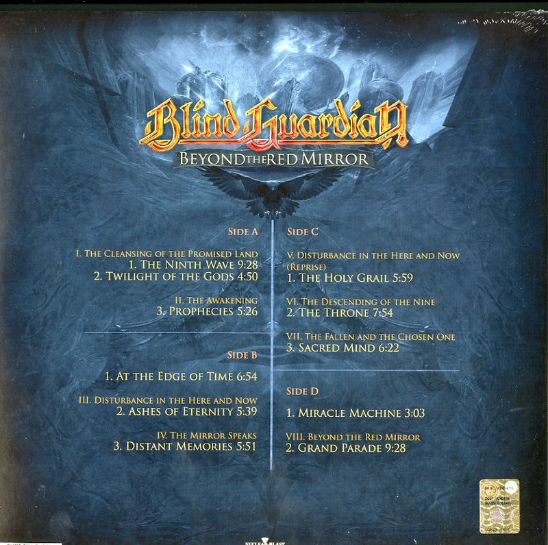 Blind Guardian - Beyond The Red Mirror(Black) Lp 0727361327217