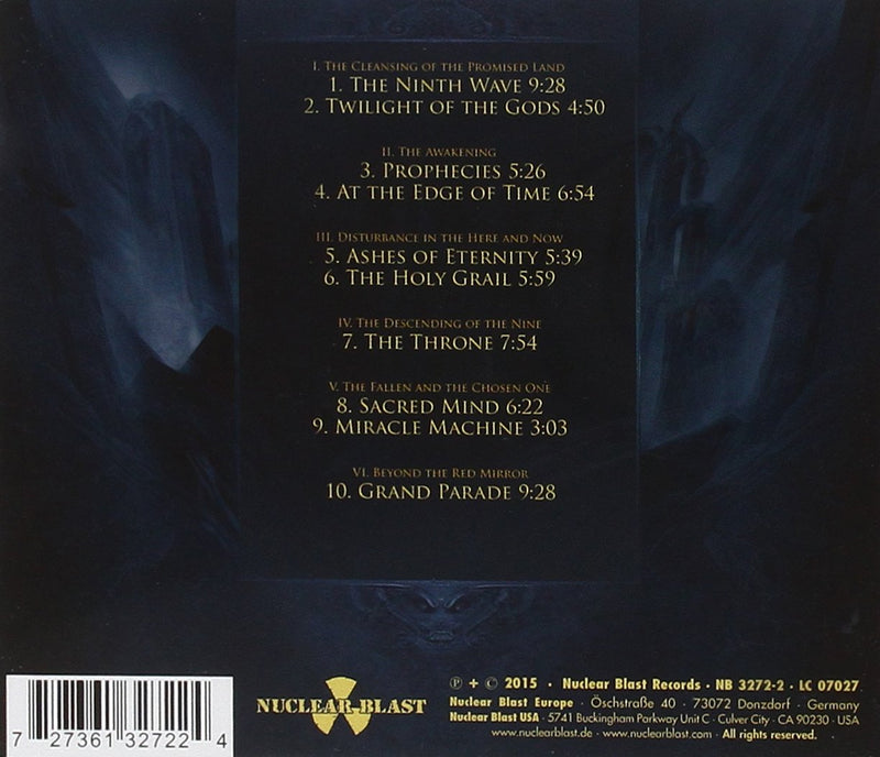 Blind Guardian - Beyond The Red Mirror Cd 0727361327224