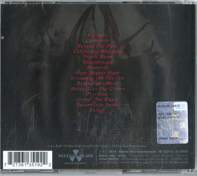 Machine Head - Catharsis Cd 0727361351922
