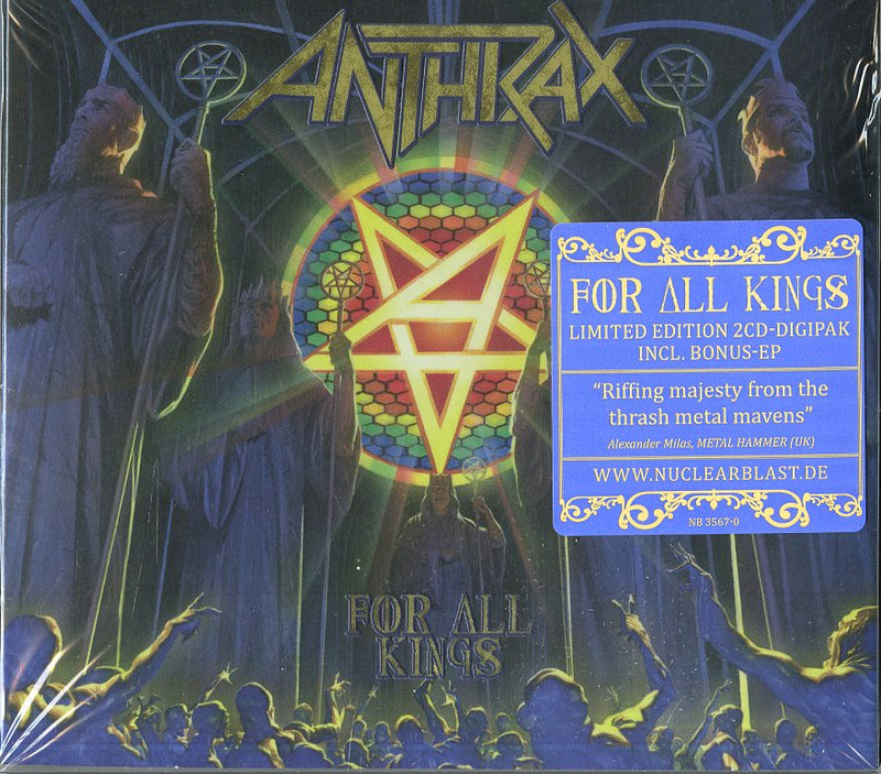 Anthrax - For All Kings (Ltd.Edt.) Cd 0727361356705