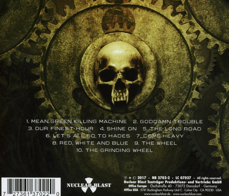 Overkill - The Grinding Wheel Cd 0727361370220