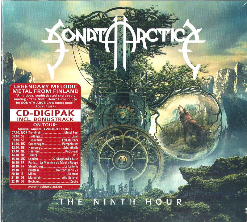 Sonata Arctica - The Ninth Hour (Ltd.Edt.Digipack) Cd 0727361370800