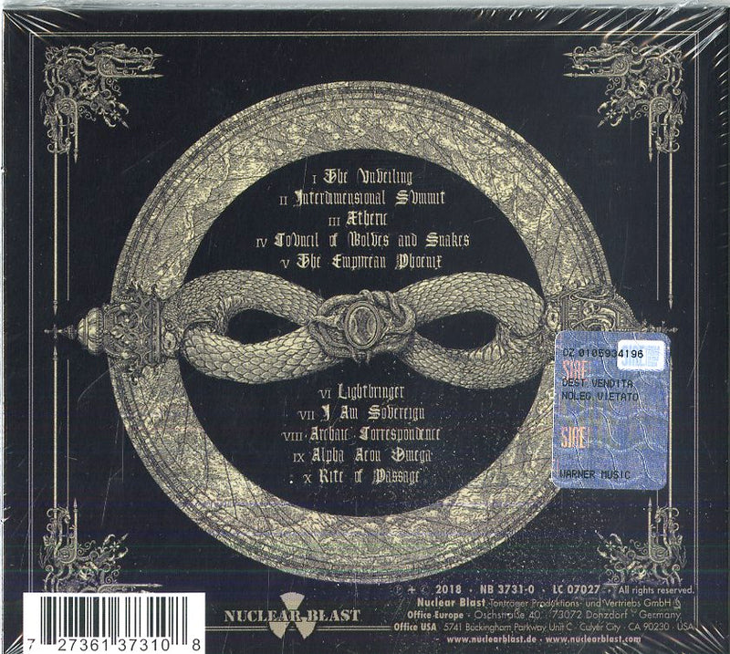 Dimmu Borgir - Eonian Cd 0727361373108