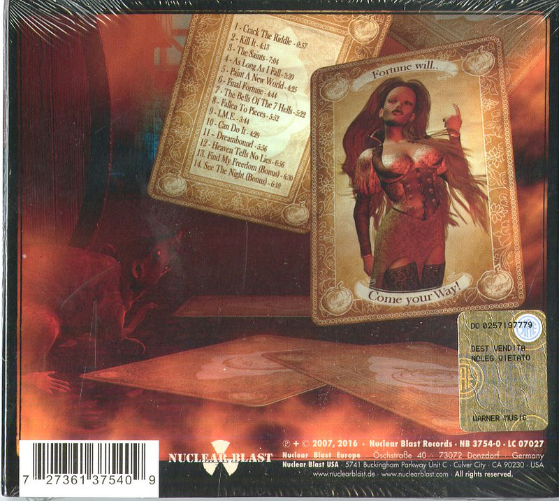 Helloween - Gambling With The Devil (Digipack) Cd 0727361375409