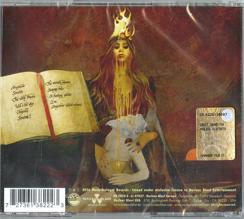 Opeth - Sorceress Cd 0727361382223