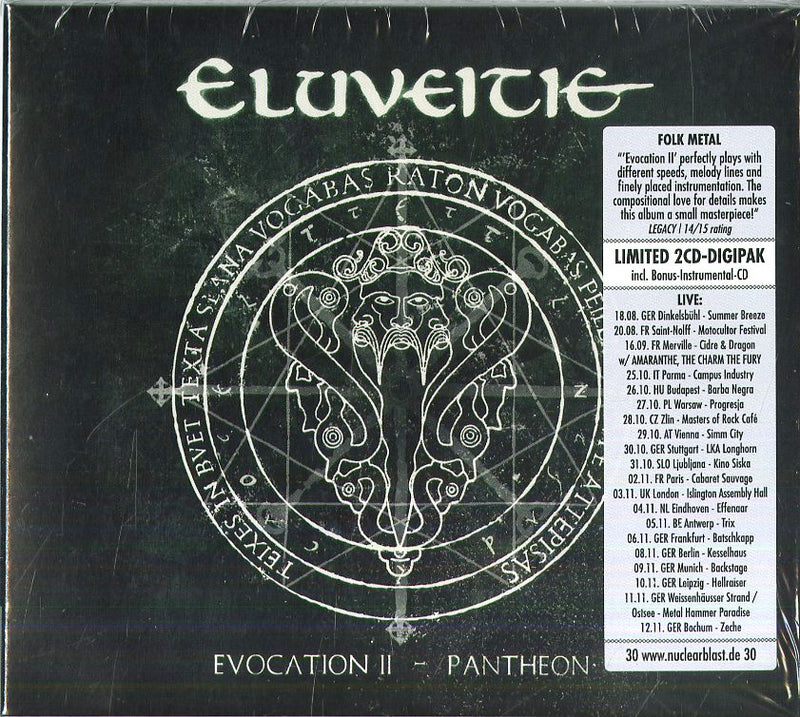 Eluveitie - Evocation Ii Pantheon (2 Cd Digipak) Cd 0727361386009