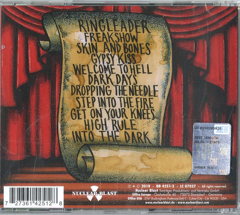 Campbell Phil And The Bastard Sons - The Age Of Absurdity Cd 0727361425128