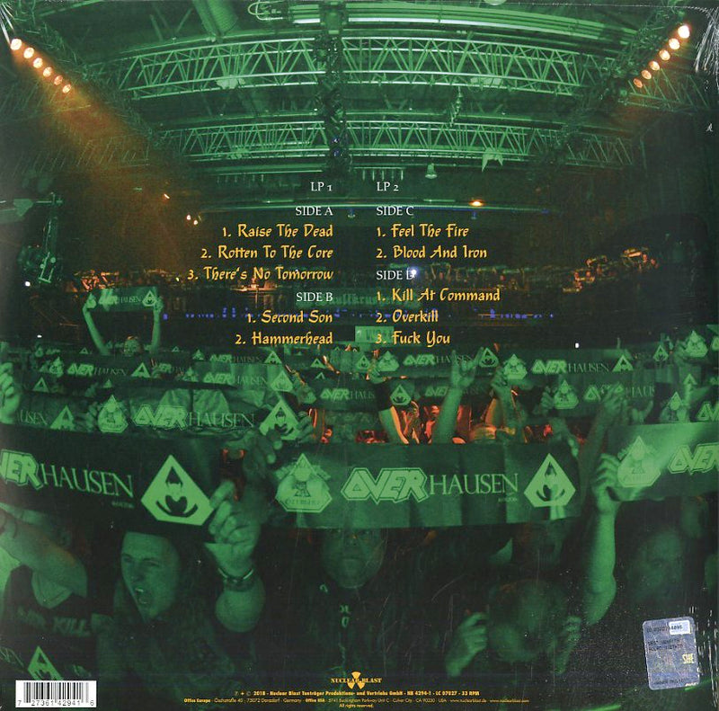 Overkill - Volume 2: Feel The Fire Lp 0727361429416