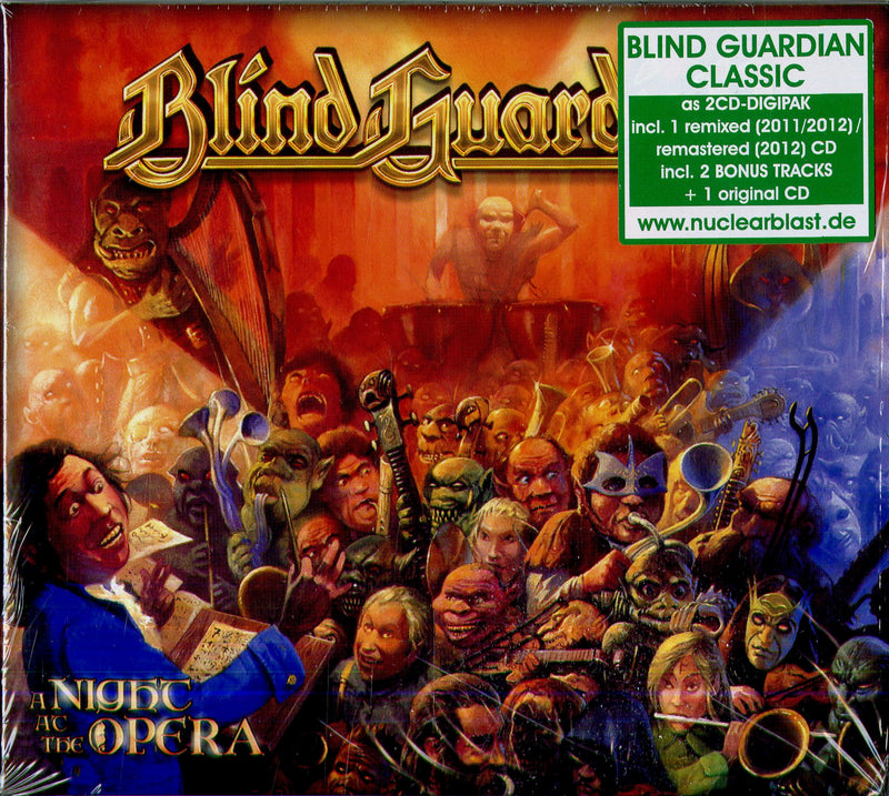 Blind Guardian - A Night At The Opera (Remixed 2011 2012 Remastered) Cd 0727361432805