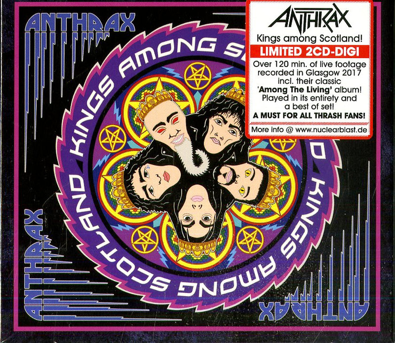 Anthrax - Kings Among Scotland Cd 0727361433321