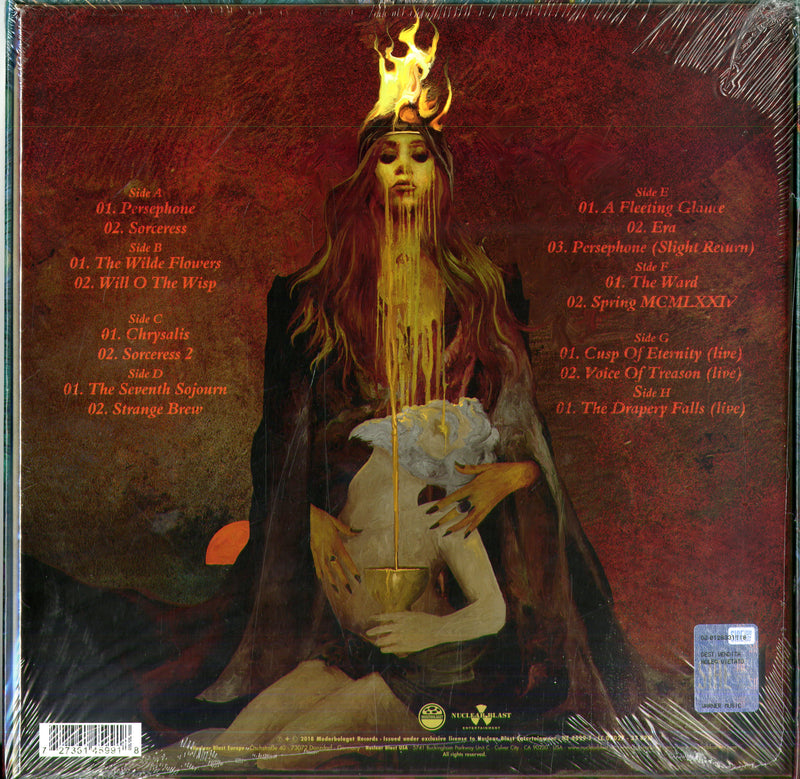 Opeth - Sorceress (Limited Edt. 4X10" Clear Vinyl Boxset) Lp 0727361459918