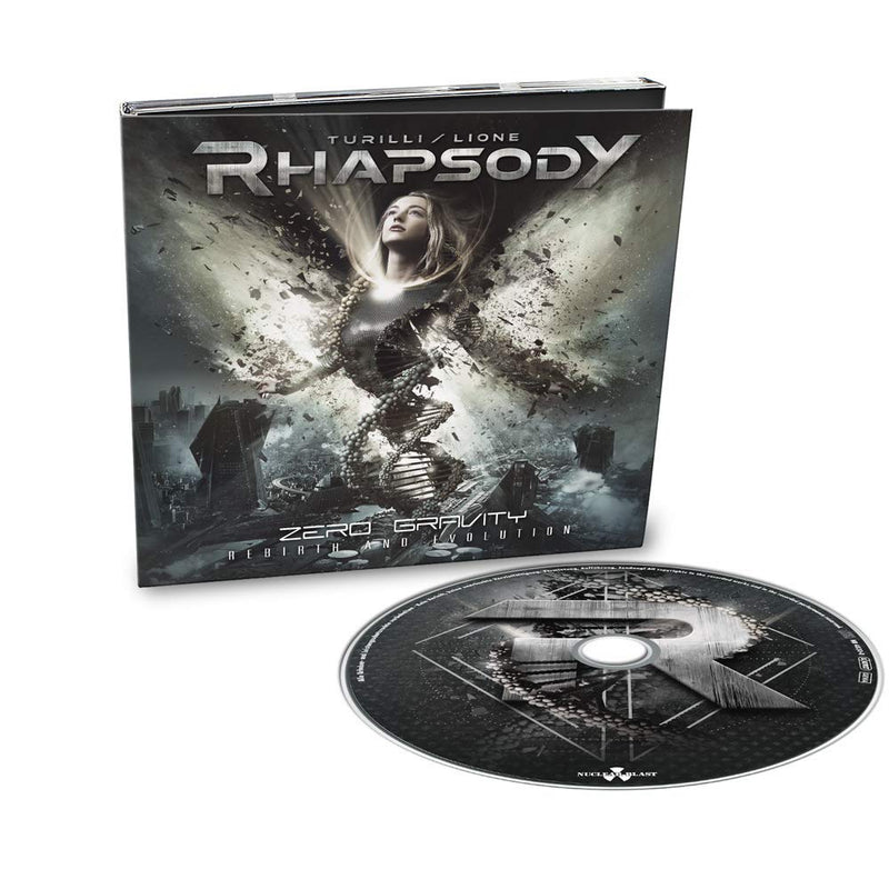 Rhapsody Turilli Luca, Lione Fabio - Zero Gravity (Rebirth And Evolution) (Digipack) Cd 0727361483005