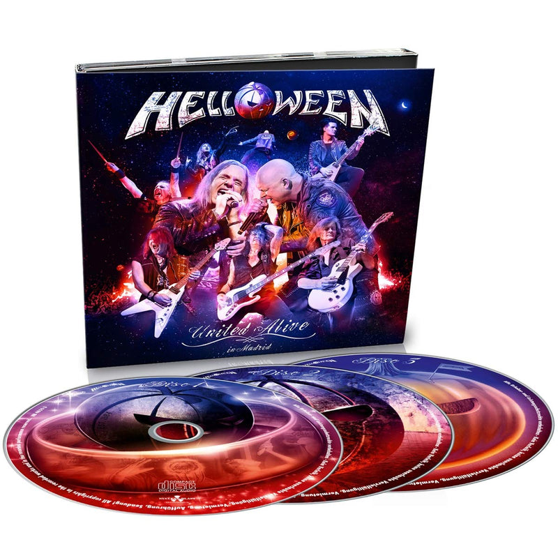Helloween - United Alive (Limited 3Cd Digi) Cd 0727361485924