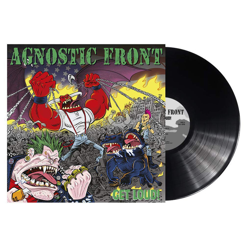 Agnostic Front - Get Loud! (Lp Black) Lp 0727361489113