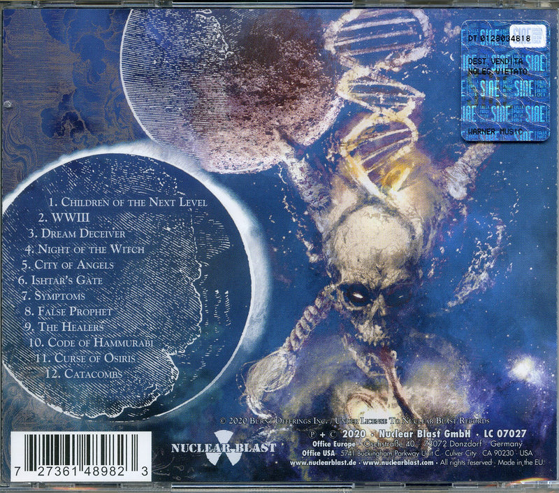 Testament - Titans Of Creation Cd 0727361489823