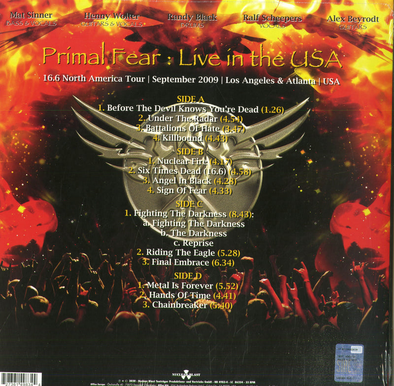 Primal Fear - Unbreakable (Vinyl White) Lp 0727361498443