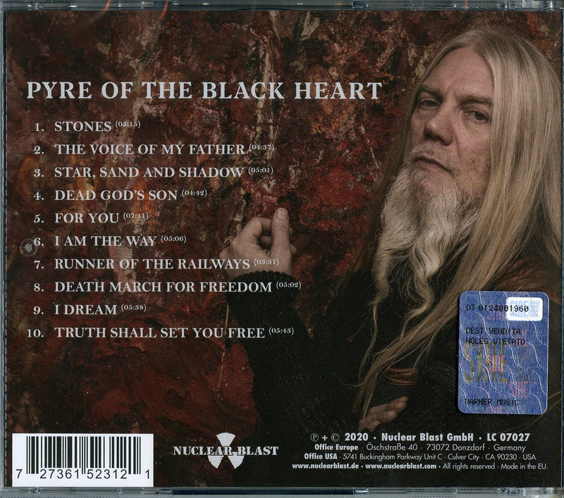 Hietala Marko - Pyre Of The Black Heart Cd 0727361523121