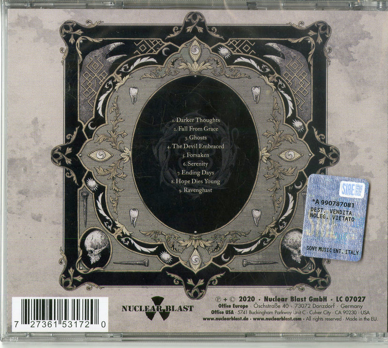 Paradise Lost - Obsidian Cd 0727361531720