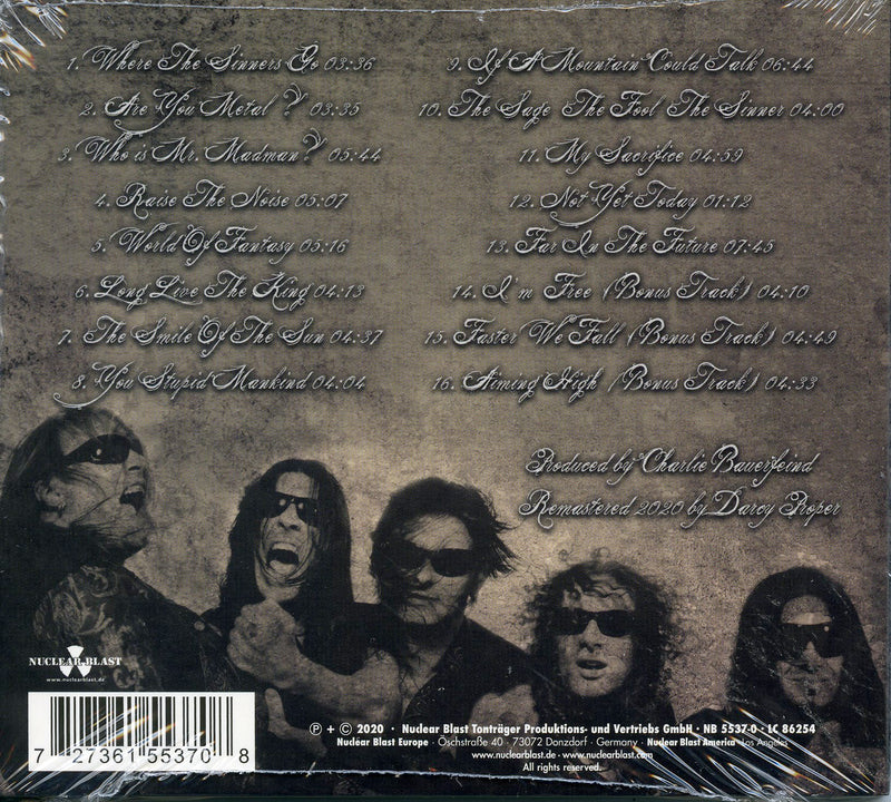 Helloween - 7 Sinners (Remastered 2020) (Digipack Limited Edt.) Cd 0727361553708