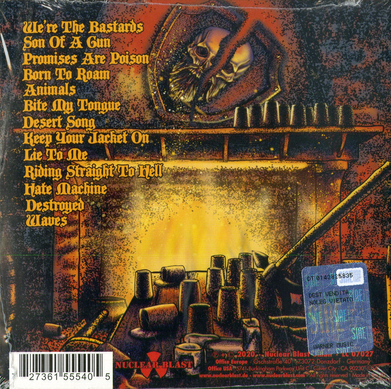 Campbell Phil And The Bastard Sons - We'Re The Bastards (Digipack Con 4 Bonus Tracks) Cd 0727361555405