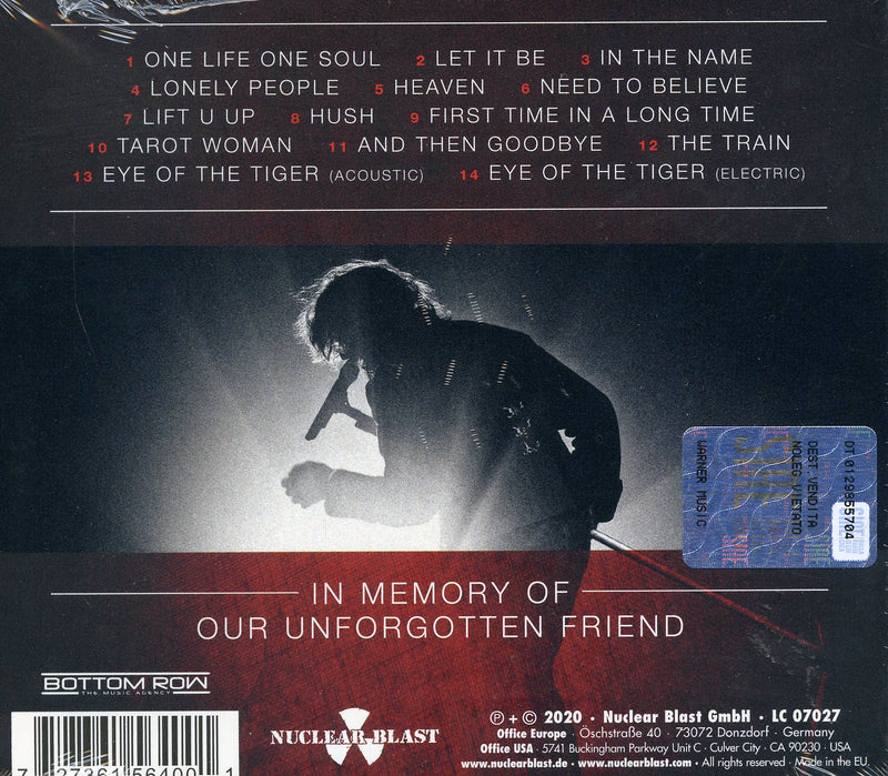 Steve Lee (Gotthard) - The Eyes Of A Tiger In Memory Of Our Unforgotten Friend (Digipack) Cd 0727361564001