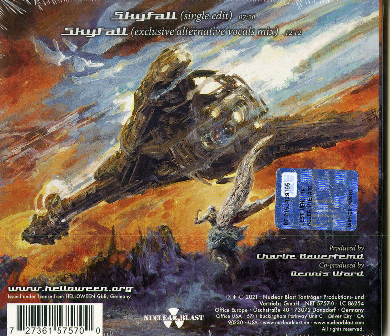 Helloween - Skyfall (Digipack) Cd 0727361575700