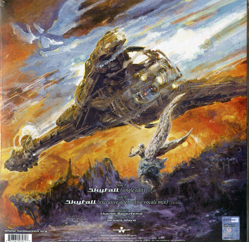 Helloween - Skyfall (Vinyl Black Gatefold) Lp 0727361575717