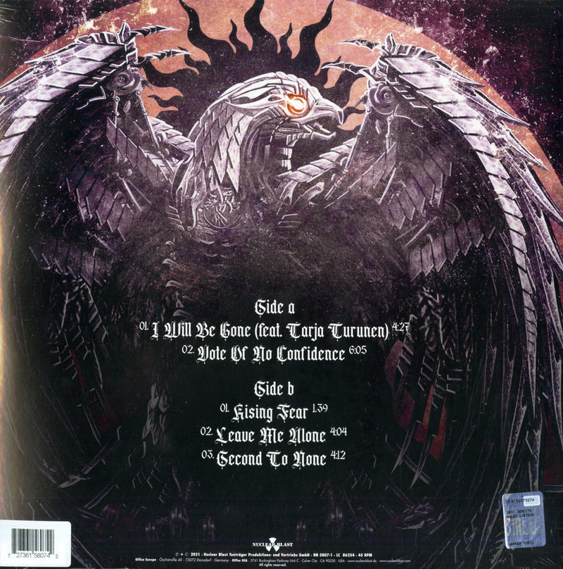 Primal Fear - I Will Be Gone (12" Picture Disc) Vinile LP - Vinyl record 0727361580742