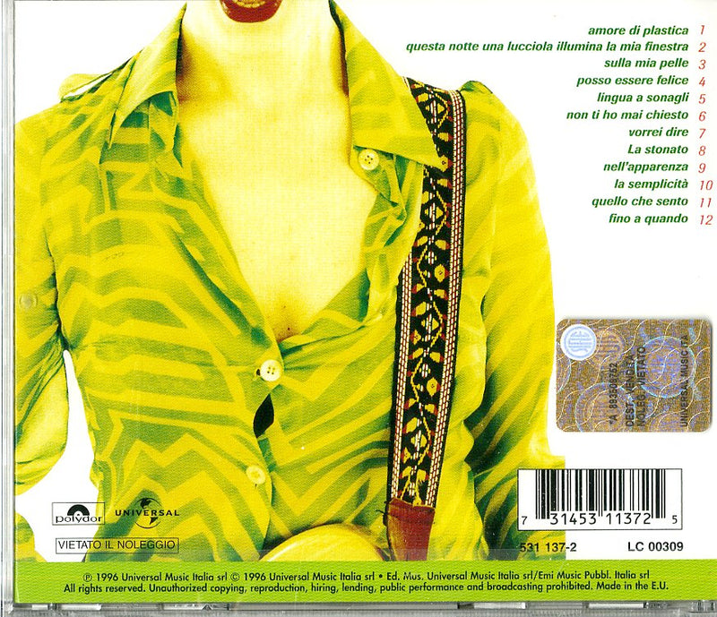 Consoli Carmen - Due Parole Cd 0731453113725