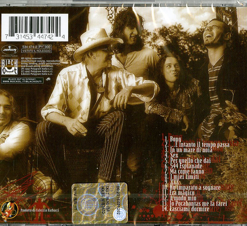 Negrita - Xxx Cd 0731453447424