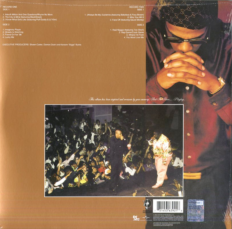 Jay Z - In My Lifetime Vol.1 Lp 0731453639218