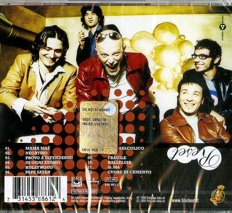 Negrita - Reset Cd 0731453886124