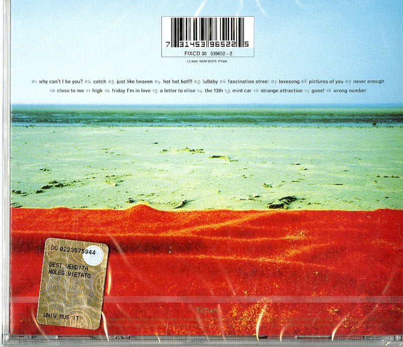 Cure The - Galore The Singles 1987 1997 Cd 0731453965225