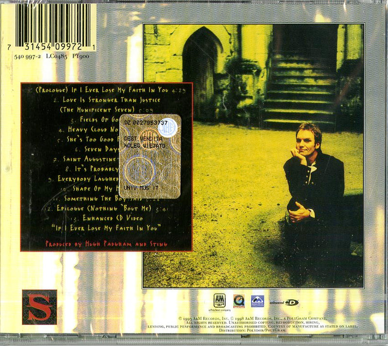 Sting - Ten Summoner'S Tales Cd 0731454099721