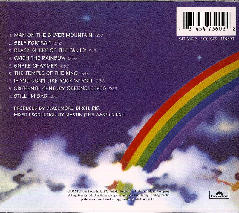 Rainbow - Ritchie Blackmore'S Rainbow Remastered Cd 0731454736022