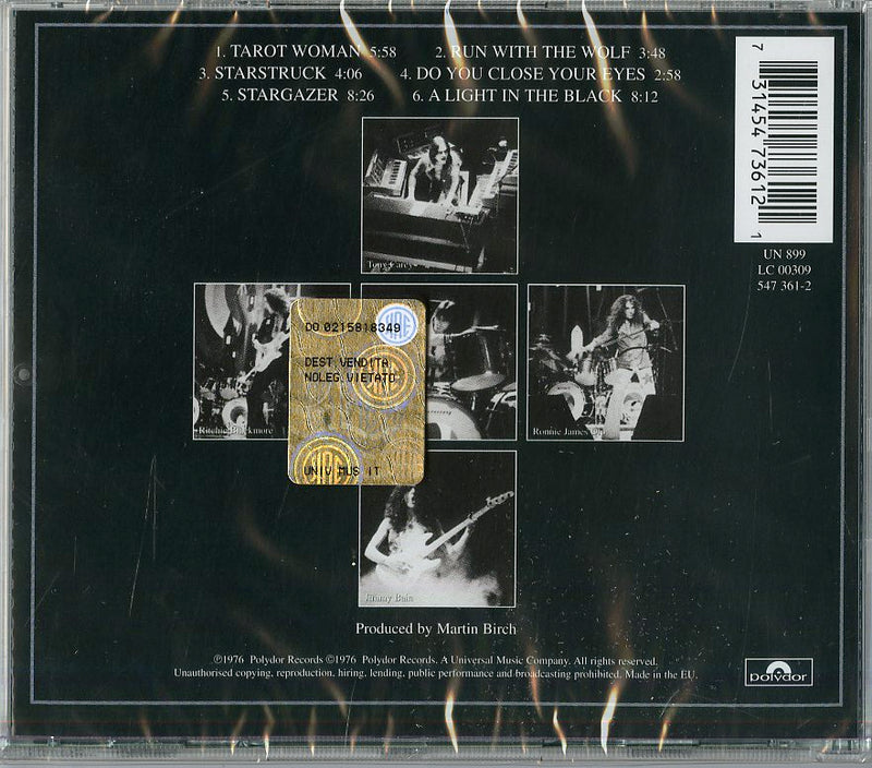 Rainbow - Rising Cd 0731454736121