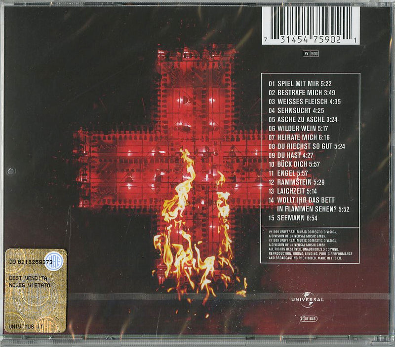 Rammstein - Live Aus Berlin Cd 0731454759021