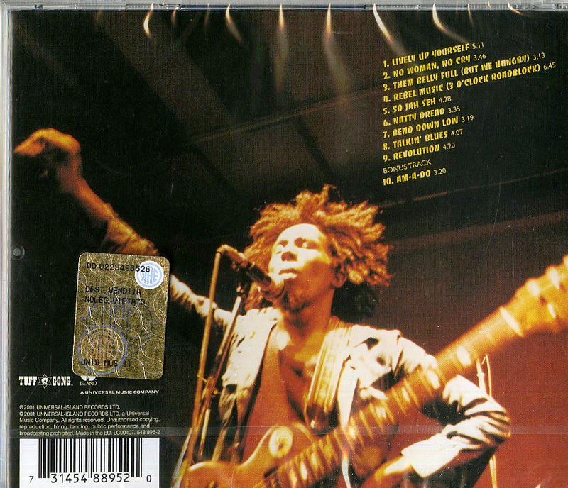 Marley Bob & The Wailers - Natty Dread Cd 0731454889520