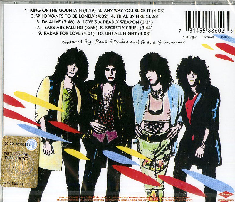 Kiss - Asylum Cd 0731455886023
