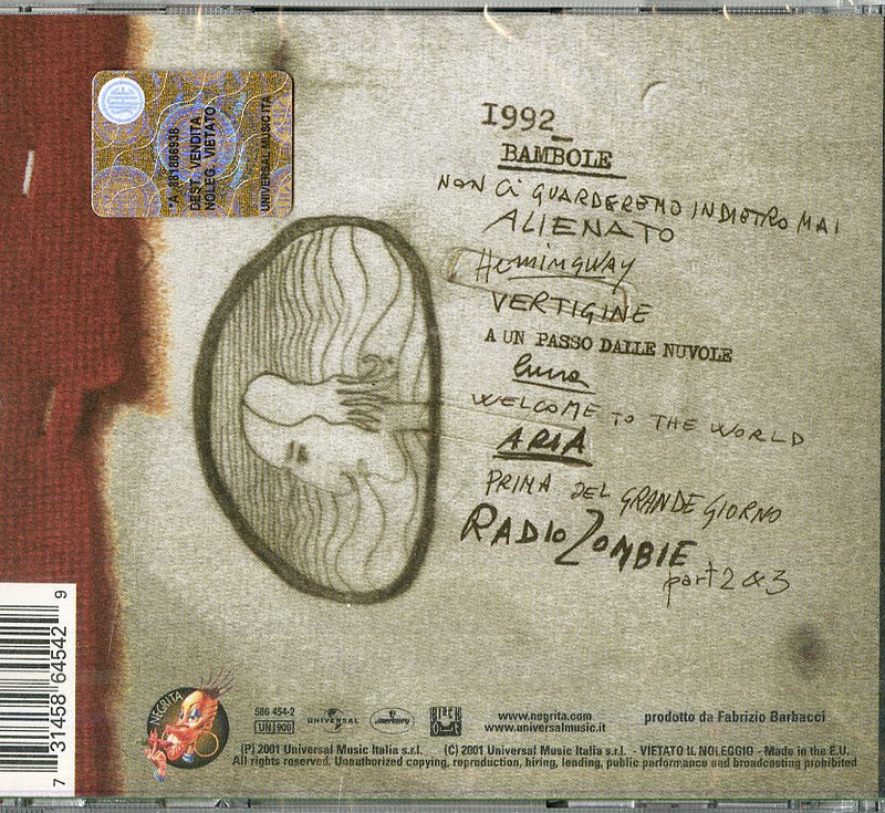 Negrita - Radio Zombie CD 0731458645429