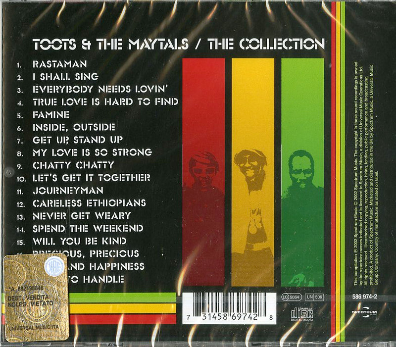 Toots & The Maytals - The Collection Cd 0731458697428